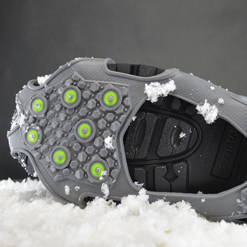 EASYSPIKE Ice Cleats For Shoes and Boots Winter Walking